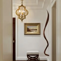 Staunton And Henry Moroccan Style Brass Pendant Light Lighting