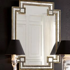 Staunton And Henry Elise Art Deco Frame Wall Mirror Wall Decor