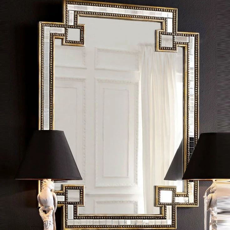 Staunton And Henry Elise Art Deco Frame Wall Mirror Wall Decor