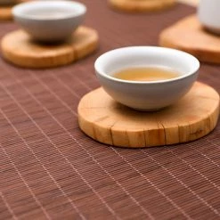 Staunton And Henry Kitchen Solid Wood Drink Coasters - Set Of 4