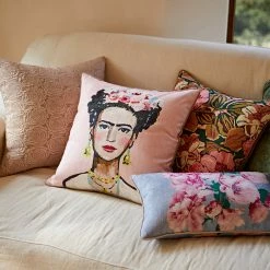 Staunton And Henry Frida Kahlo Throw Cushion