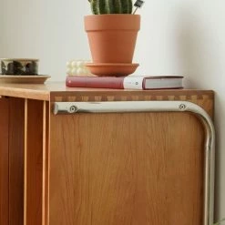 Staunton And Henry Nova Solid Wood Bookcase Side Table Cabinet Furniture