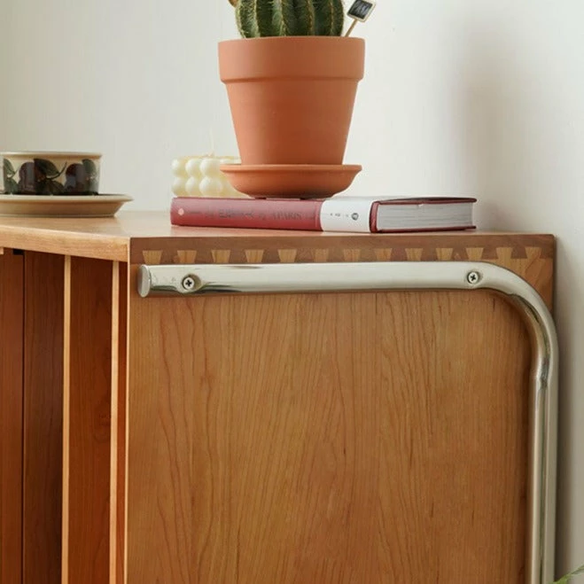 Staunton And Henry Nova Solid Wood Bookcase Side Table Cabinet Furniture