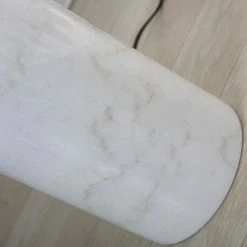 Staunton And Henry Franz Modern Gold Floor Lamp With Marble Base