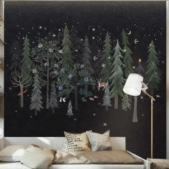 Staunton And Henry Wall Decor Black Forrest Wall Mural
