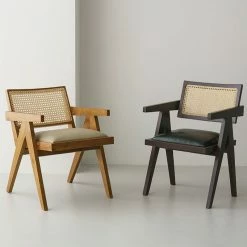 Staunton And Henry Furniture Replica Chandigarh Solid Wood Lounge Chair