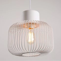Staunton And Henry Modern Cage Pendant Light Lighting