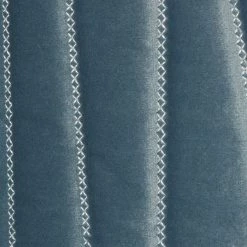 Staunton And Henry Amrin Stitched Blue Throw Cushion