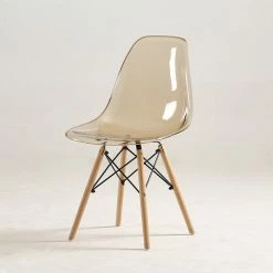 Staunton And Henry Eames DSW Style Clear Chair Furniture