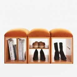 Staunton And Henry Furniture Geanie Shoe Storage Stool