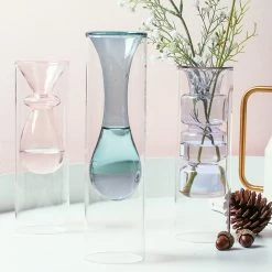 Staunton And Henry Inside Out Double Walled Glass Vase