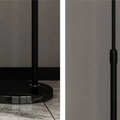 Staunton And Henry Lighting Aless Arc Gold Floor Lamp