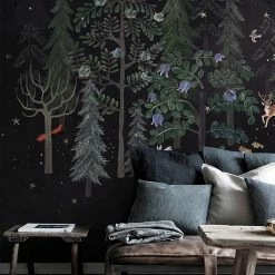 Staunton And Henry Wall Decor Black Forrest Wall Mural