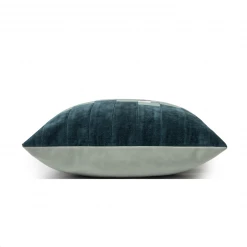 Staunton And Henry Abstract Teal And Beige Throw Cushion Home Accessories
