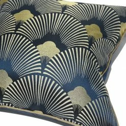 Staunton And Henry Home Accessories Modern Sapphire Cushion Cover