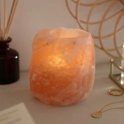 Staunton And Henry Himalayan Salt Candle Holder - Set Of 4