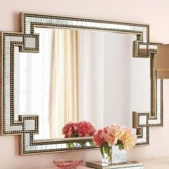 Staunton And Henry Elise Art Deco Frame Wall Mirror Wall Decor