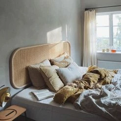 Staunton And Henry Lola Rattan Cane Bedhead Furniture