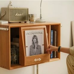 Staunton And Henry Nova Solid Wood Bookcase Side Table Cabinet Furniture