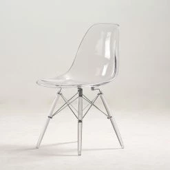 Staunton And Henry Eames DSW Style Clear Chair Furniture