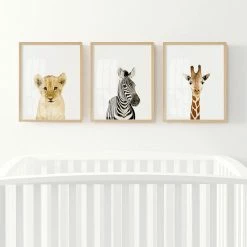 Staunton And Henry Wall Decor Animal Wall Arts For Kids Room