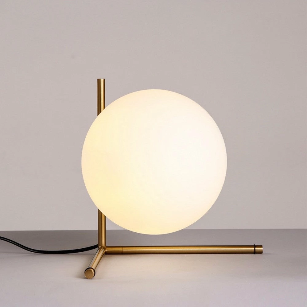 Staunton And Henry Retro Modern Brass Table Lamp Lighting