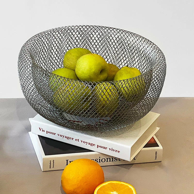 Staunton And Henry Wire Mesh Fruit Bowl