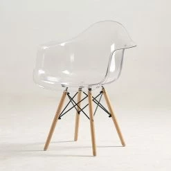 Staunton And Henry Eames DSW Style Clear Chair Furniture
