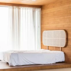 Staunton And Henry Laura Rattan Cane Bedhead