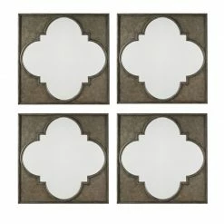 Staunton And Henry Oriental Window Frame Wall Mirror