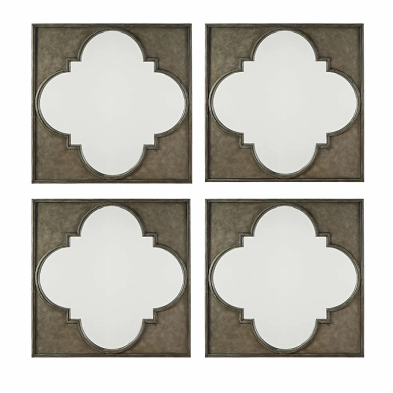 Staunton And Henry Oriental Window Frame Wall Mirror