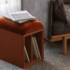Staunton And Henry Furniture Geanie Shoe Storage Stool