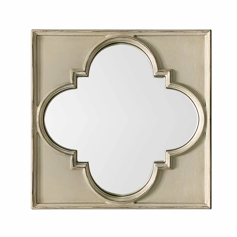 Staunton And Henry Oriental Window Frame Wall Mirror