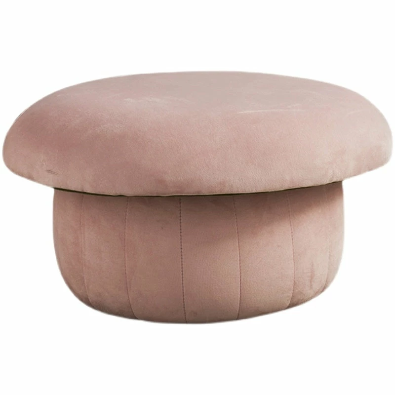 Staunton And Henry Plush Velvet Mushroom Stool Furniture