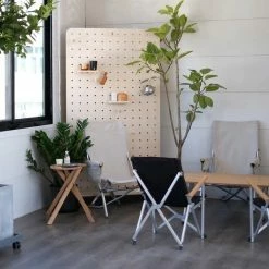 Staunton And Henry Nordic Wood Room Partition