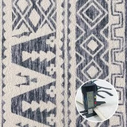 Staunton And Henry Modern Monochrome Tribal Rugs