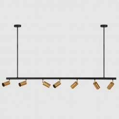 Staunton And Henry Modern Brass Hanging Track Lights