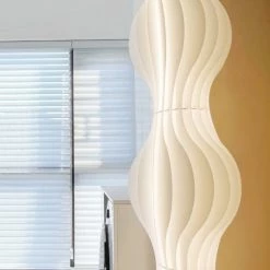 Staunton And Henry Aurora White Floor Lamp