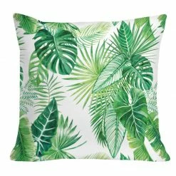 Staunton And Henry Tropical Green Throw Cushion