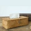 Staunton And Henry Rattan Tissue Box Cover