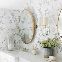 Staunton And Henry Monochrome Forest Wall Mural Wall Decor