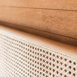 Staunton And Henry Laura Rattan Cane Bedhead