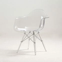 Staunton And Henry Eames DSW Style Clear Chair Furniture