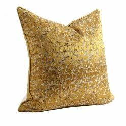 Staunton And Henry Gold And Brown Luxury Cushion Set Home Accessories