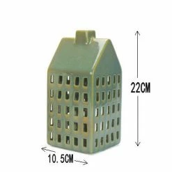 Staunton And Henry Porcelain House Tea Light Holder Home Accessories