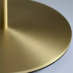 Staunton And Henry Stellar Modern Glass And Gold Floor Lamp Lighting