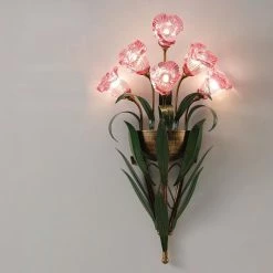 Staunton And Henry Zoe Flower Bouquet Wall Light