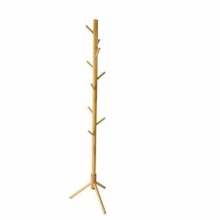 Staunton And Henry Furniture Modern Solid Wood Coat Rack