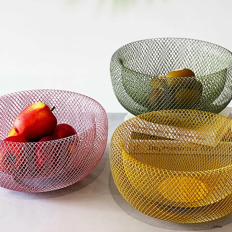 Staunton And Henry Wire Mesh Fruit Bowl