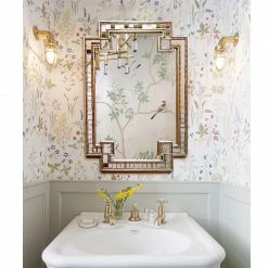 Staunton And Henry Elise Art Deco Frame Wall Mirror Wall Decor